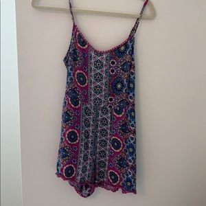 La Hearts colorful romper!